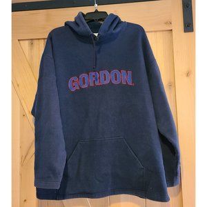 Vintage WINNERS CIRCLE Size XL Jeff Gordon 24 Pullover Hodie Blue  NASCAR